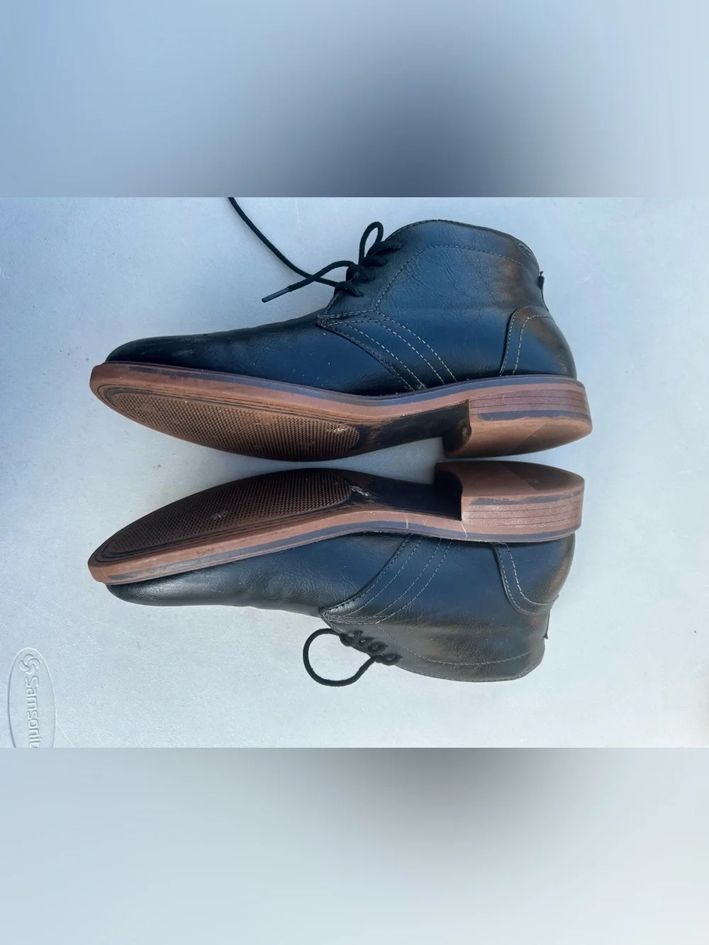 Sonoma Goods For Life Aaron Men's Chukka Boots Black Sz. 8.5
